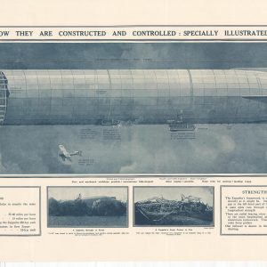 The New Zeppelins - How they Are Constructed and Controlled : Specially Illustrated for "The Sphere"