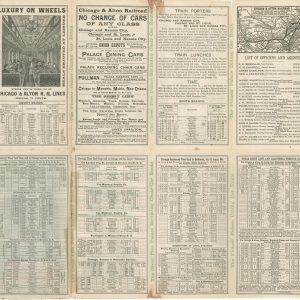 Chicago and Alton R.R. to Kansas City and All Points West