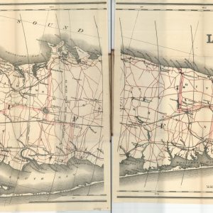 Colton's Road Map of Long Island