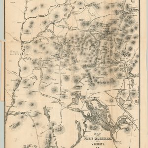 Map of the White Mountains and Vicinity