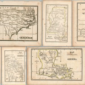 Maps from Hale's Epitome of Geography