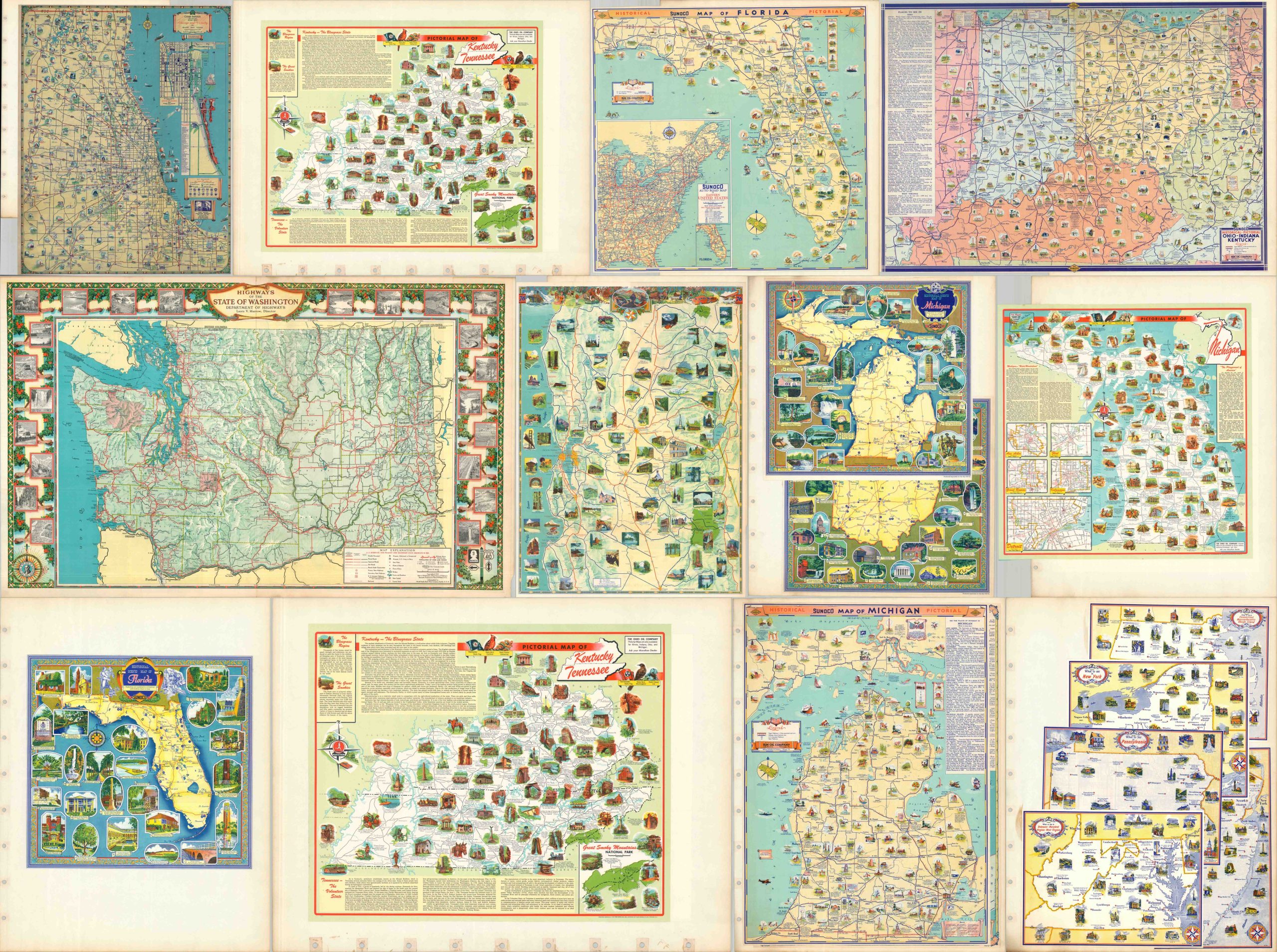 A Collection of Interesting Maps by John G. Brink