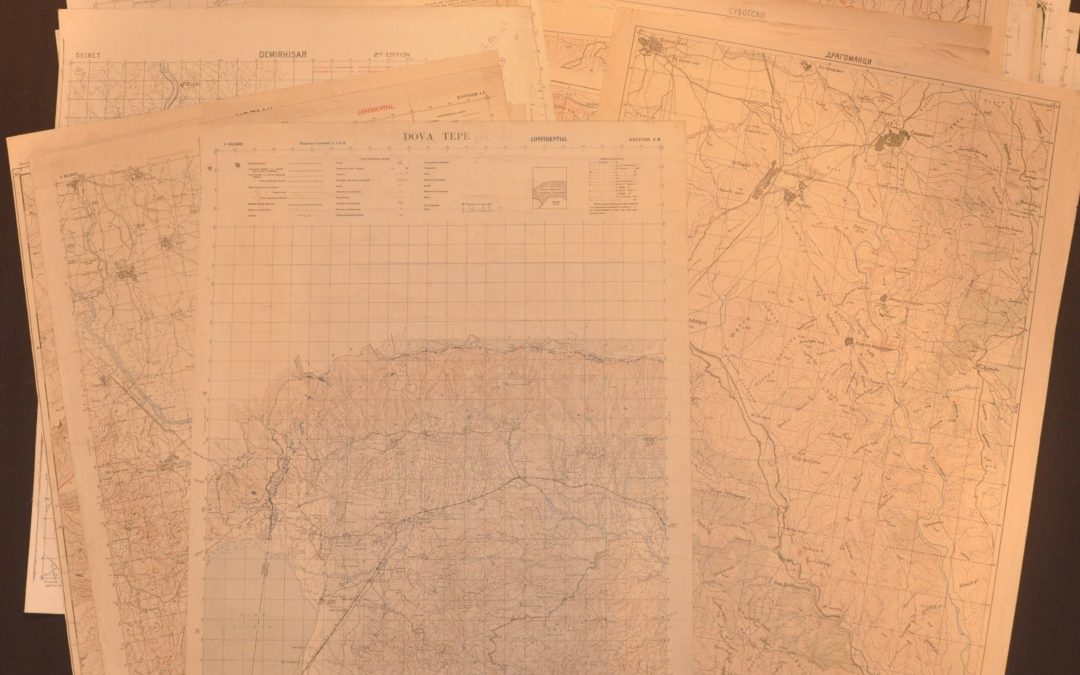 [Collection of Captured WWI Maps from the Salonica Front]