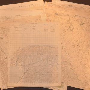 [Collection of Captured WWI Maps from the Salonica Front]