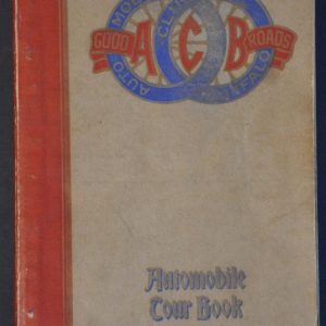 The Automobile Club of Buffalo Tour Book 1916