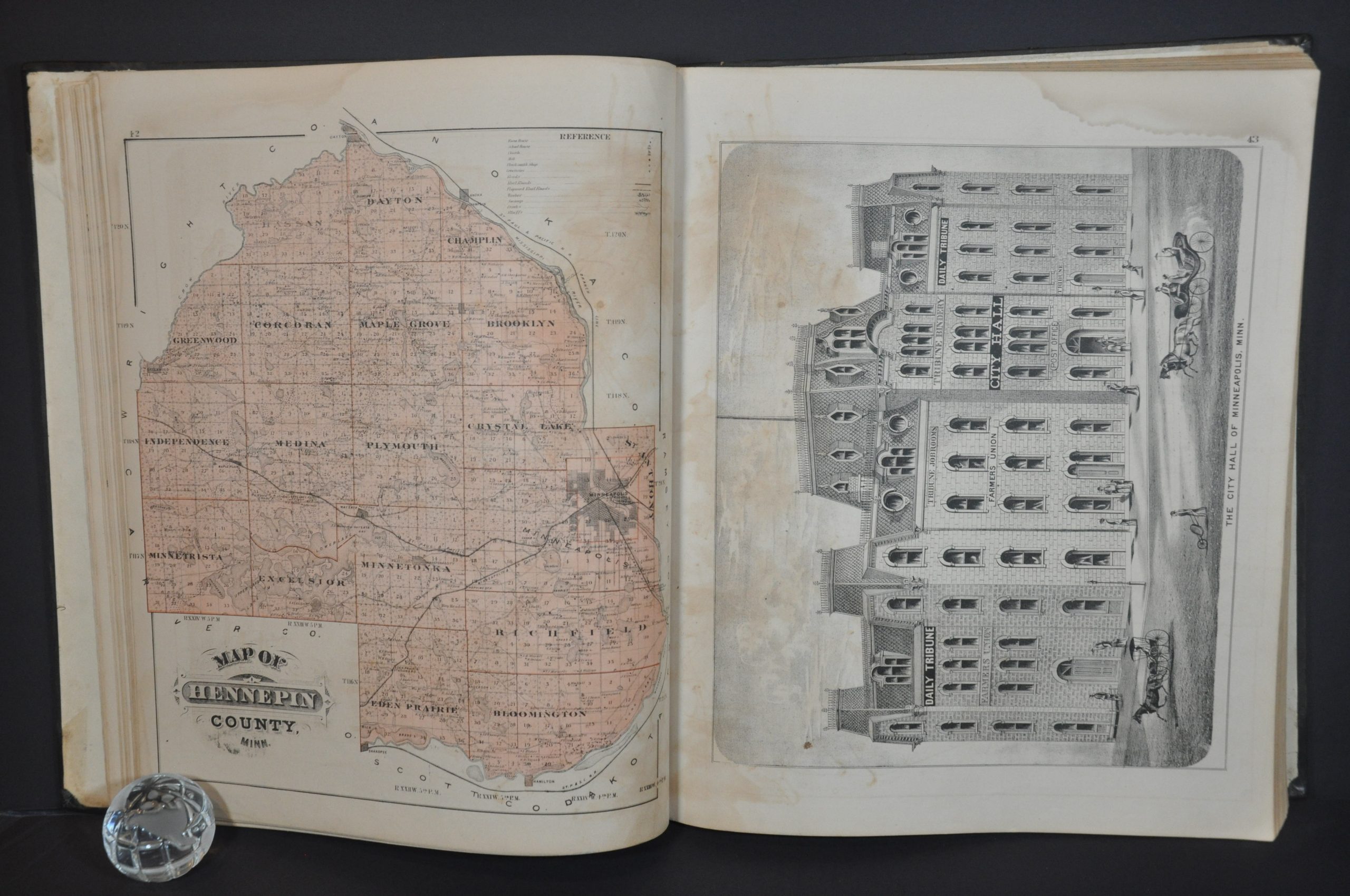Illustrated Historical Atlas of the State of Minnesota - Image 9