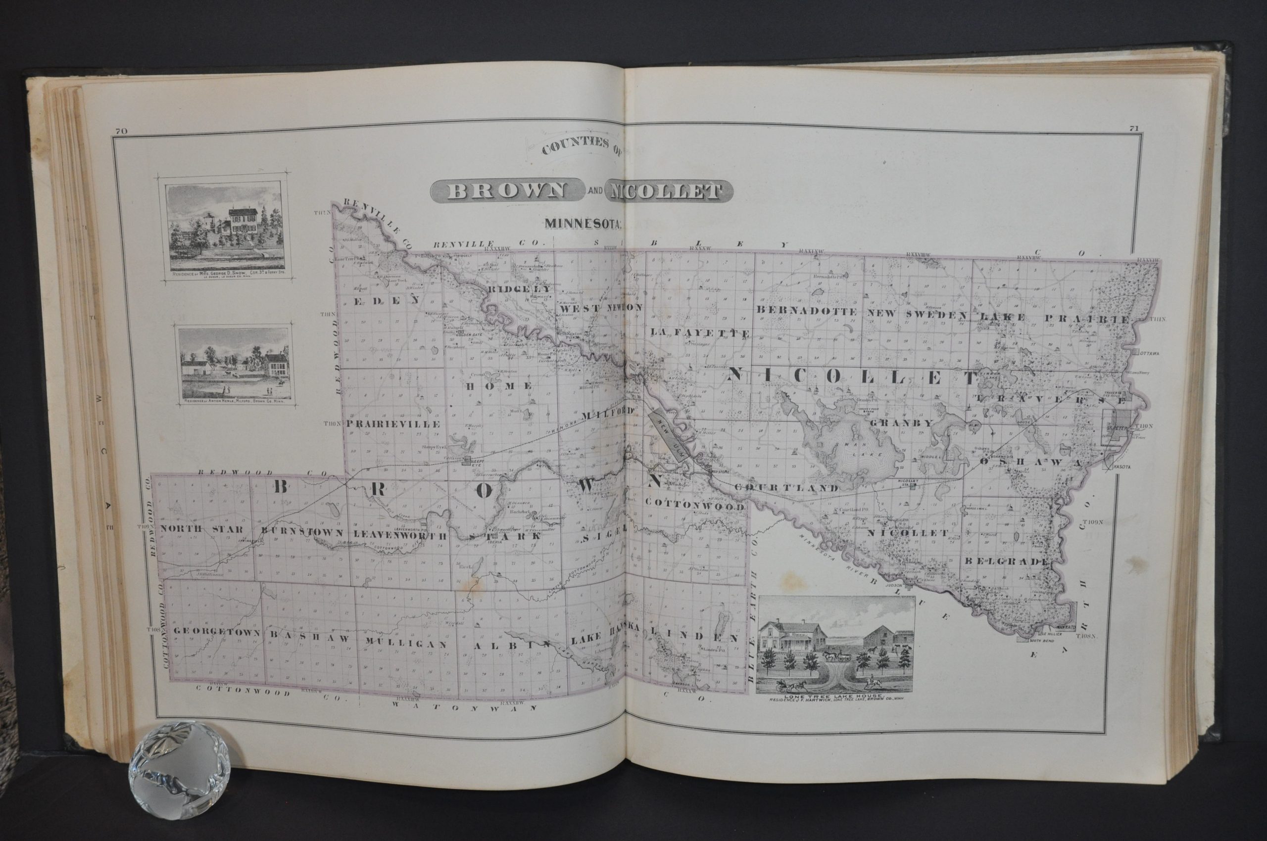 Illustrated Historical Atlas of the State of Minnesota - Image 7