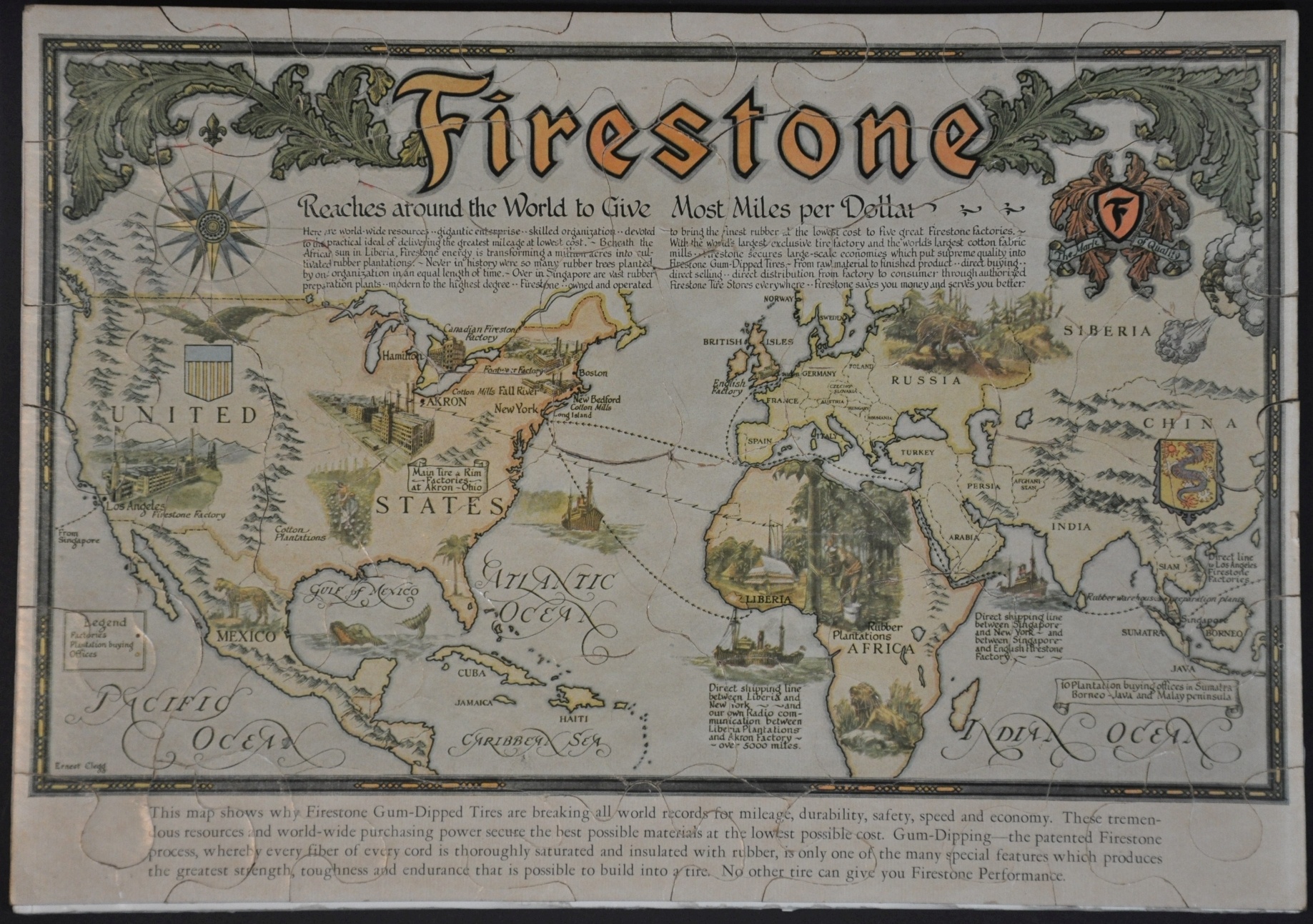 Firestone Reaches around the World to Give Most Miles per Dollar