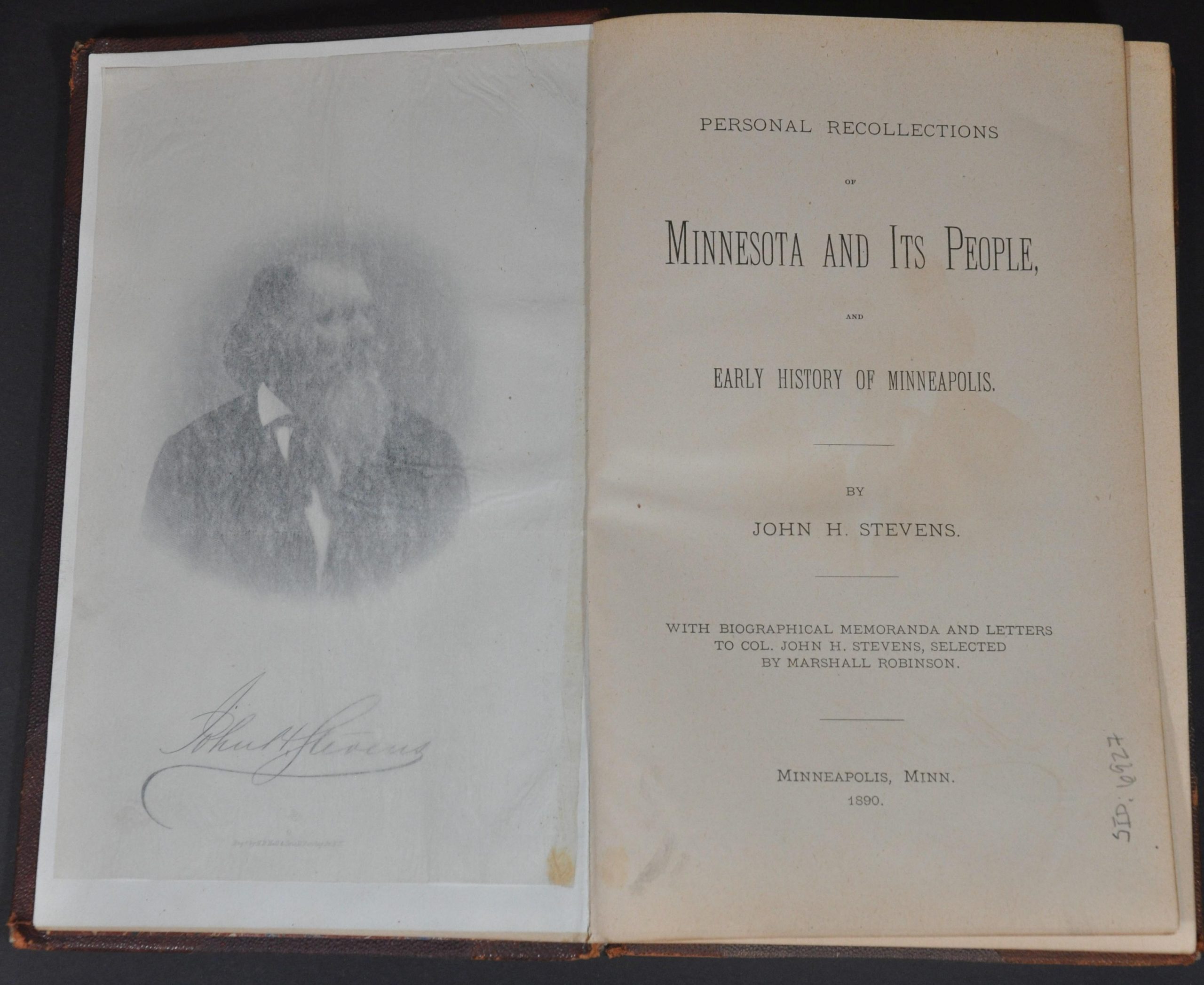 Personal Recollections of Minnesota and its People, and Early History of Minneapolis - Image 2