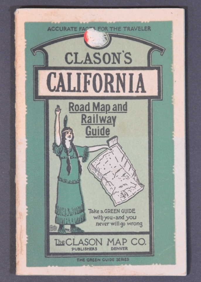 Clason's Map of California