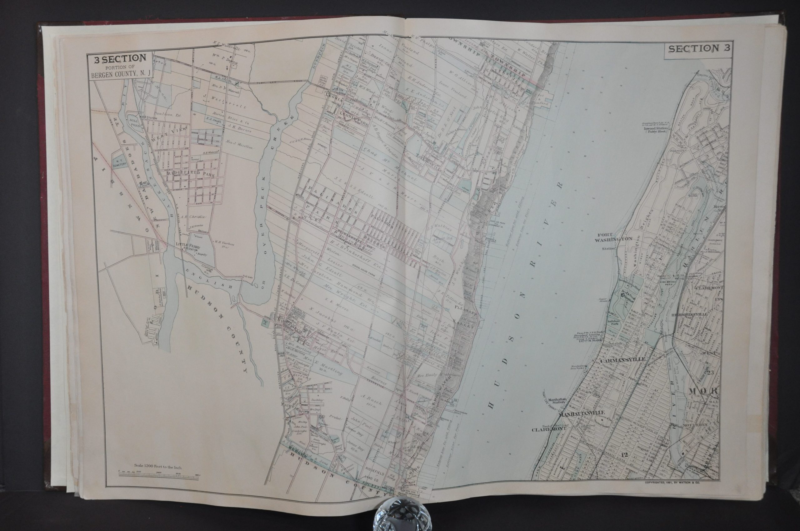 Atlas of the Hudson River Valley from New York to Troy - Image 13