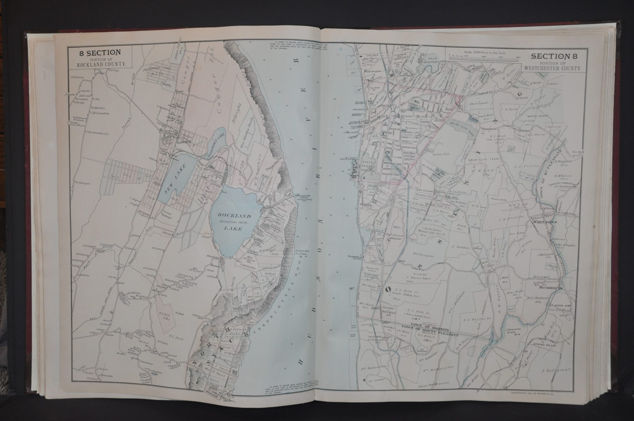 Atlas of the Hudson River Valley from New York to Troy - Image 10