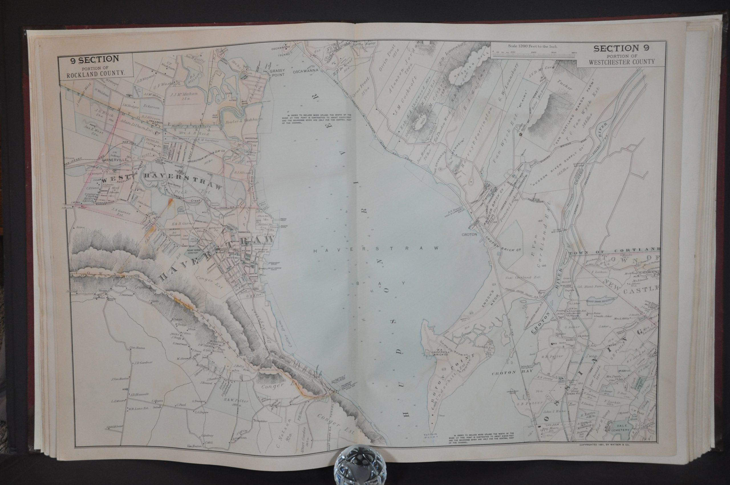 Atlas of the Hudson River Valley from New York to Troy - Image 9