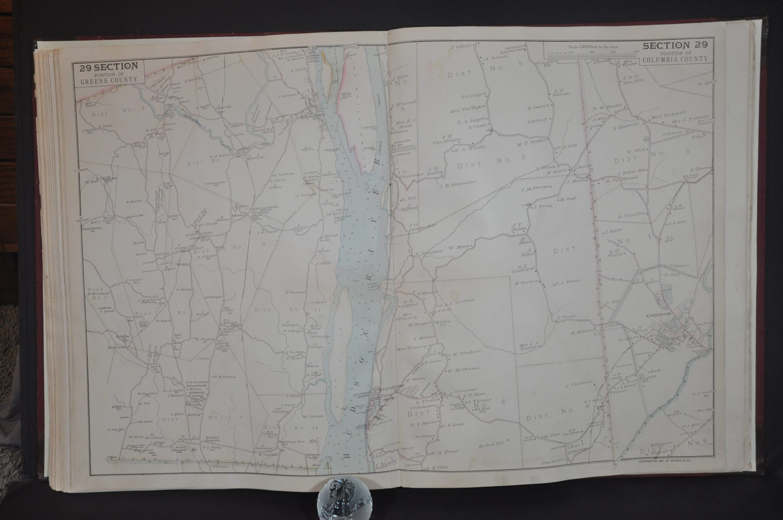 Atlas of the Hudson River Valley from New York to Troy - Image 6