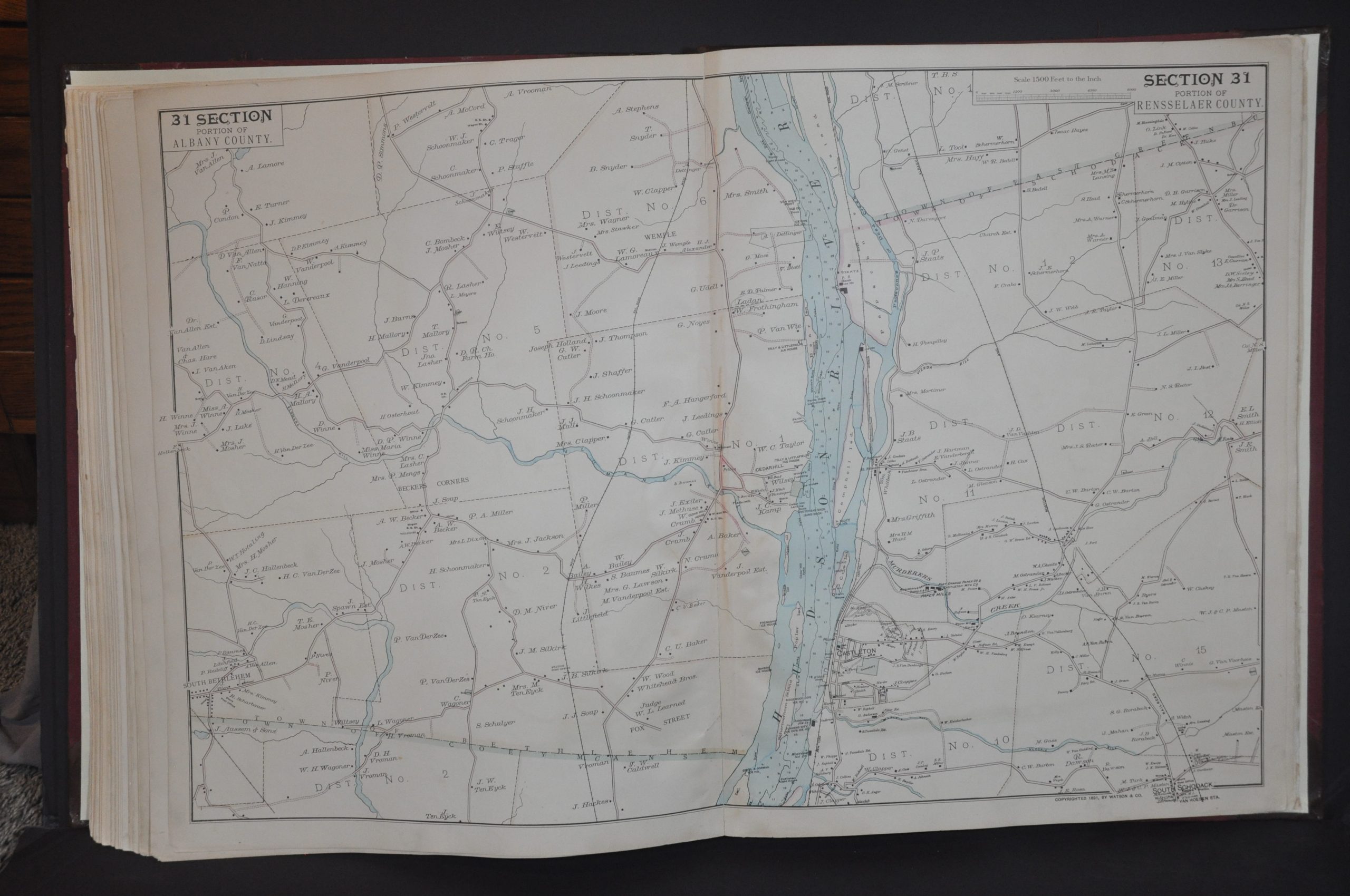 Atlas of the Hudson River Valley from New York to Troy - Image 5