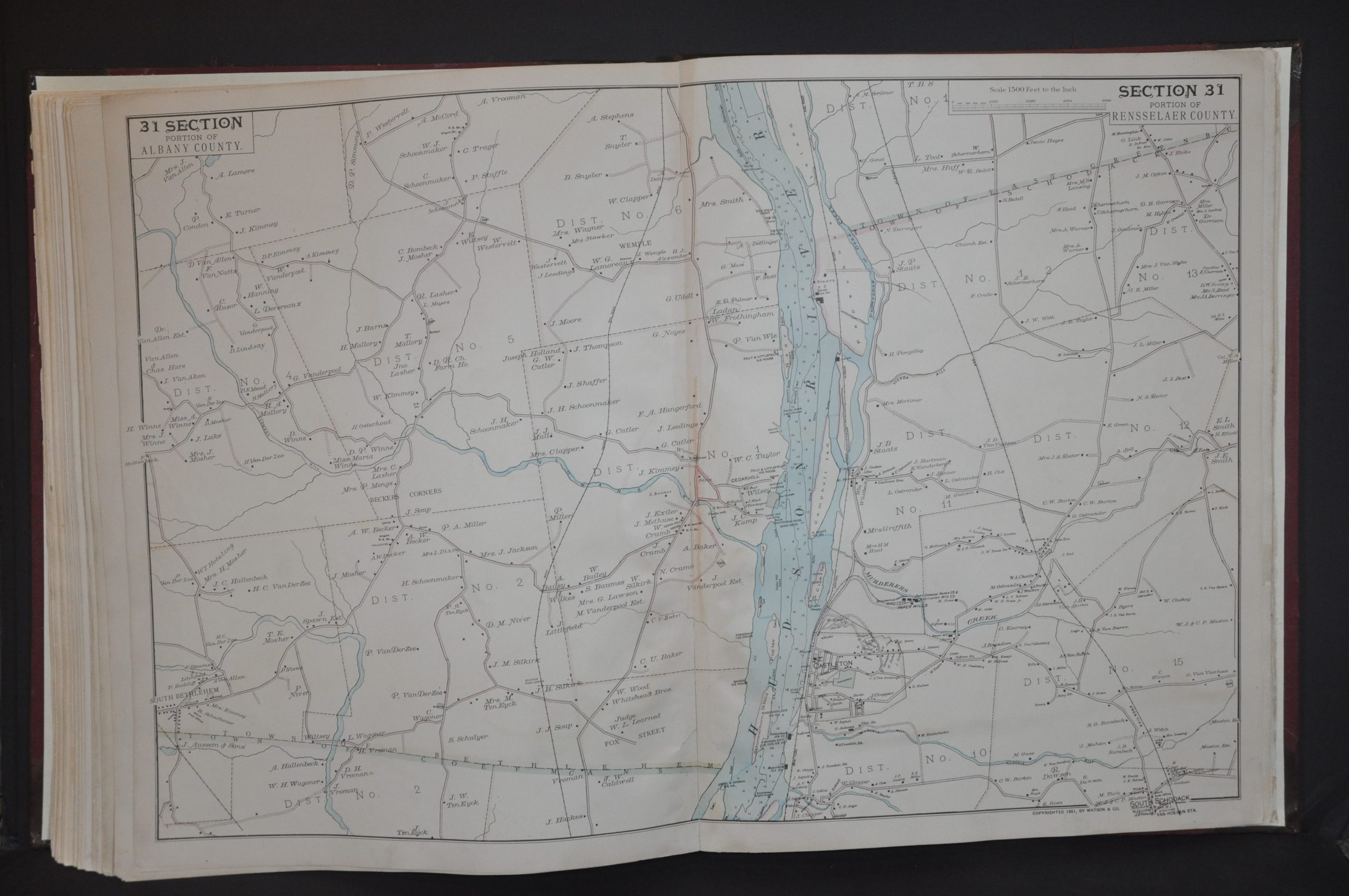 Atlas of the Hudson River Valley from New York to Troy - Image 4