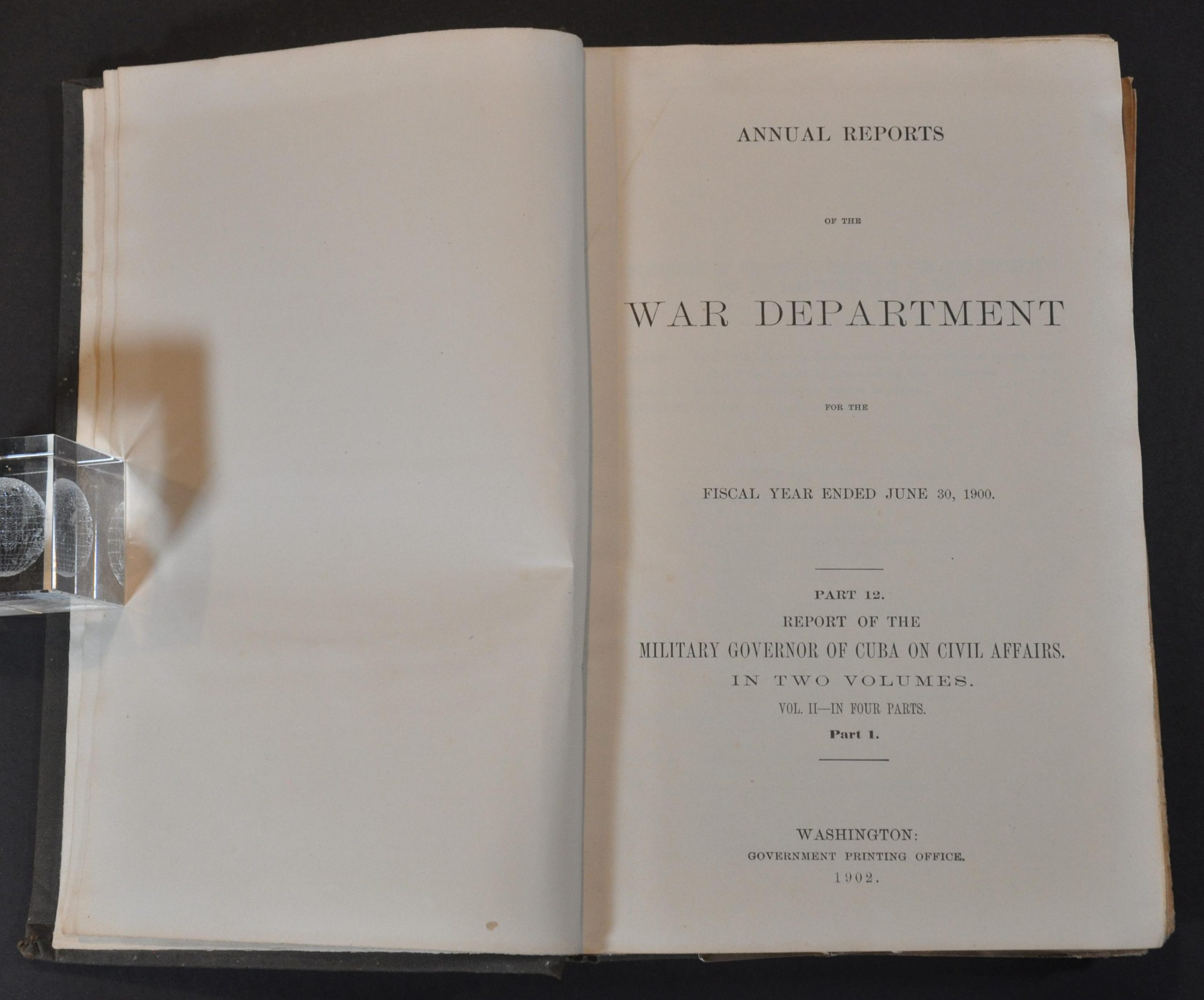 Report of the Military Governor of Cuba on Civil Affairs Vol. II Part 1 - Image 5