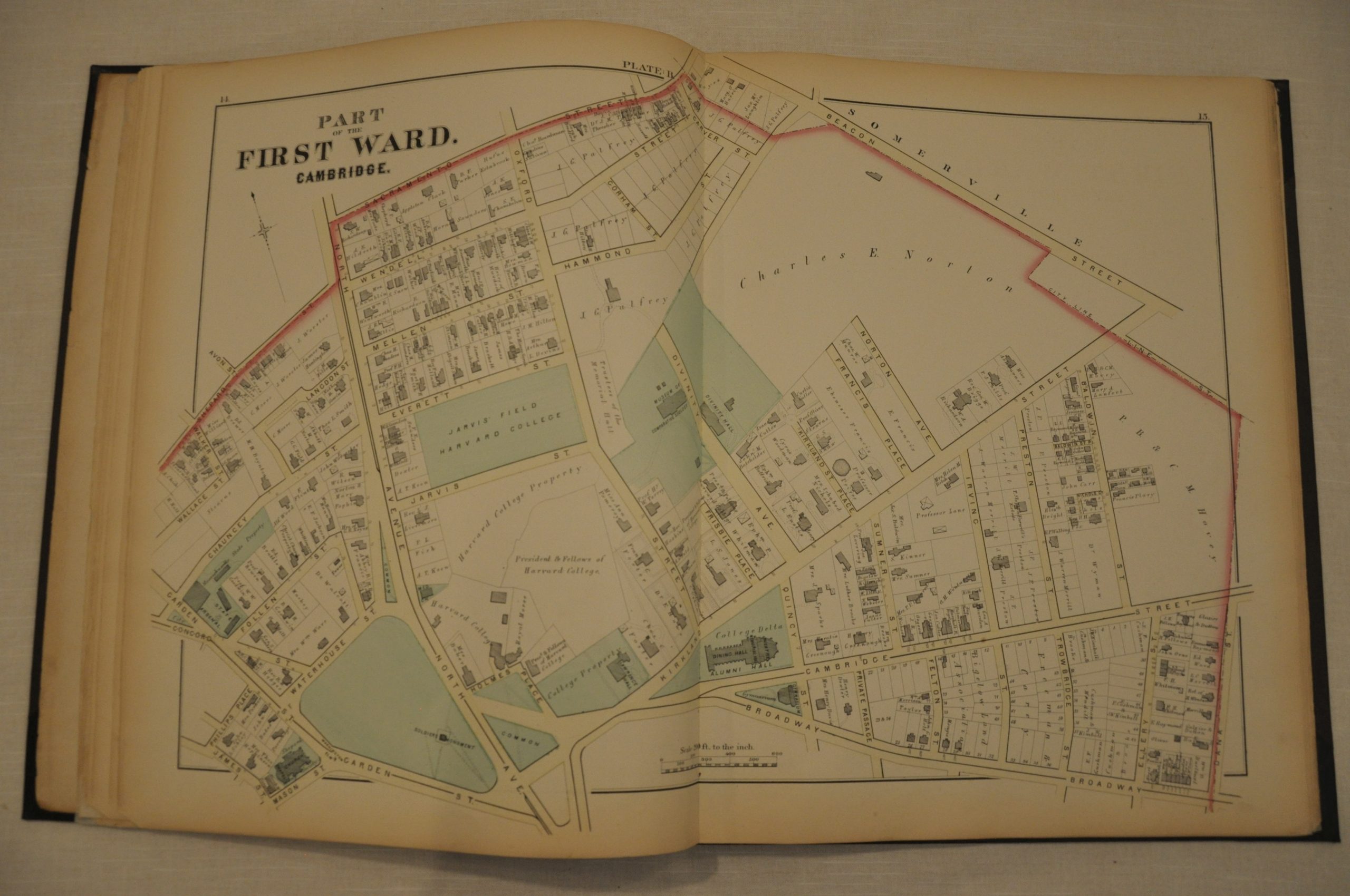 Atlas of the City of Cambridge Middlesex Co. Massachusetts