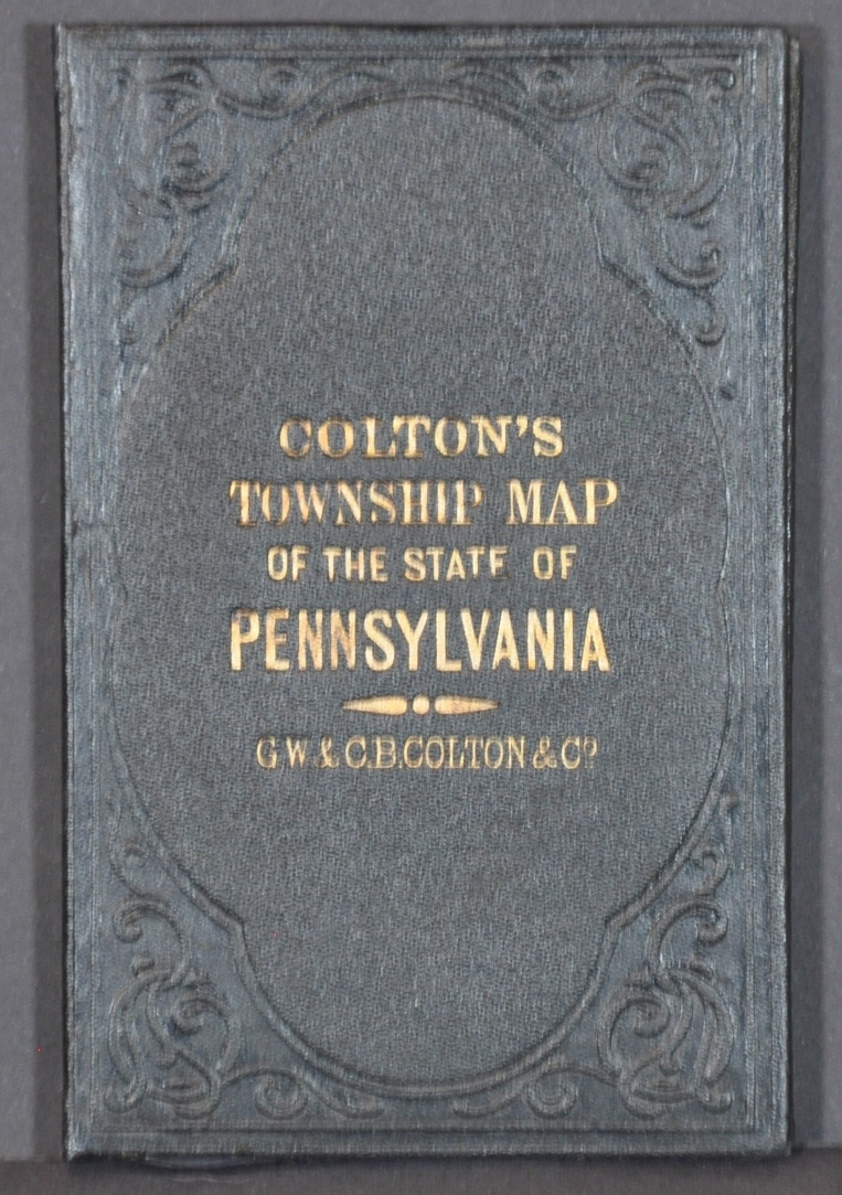 Colton's New Township Map of Pennsylvania