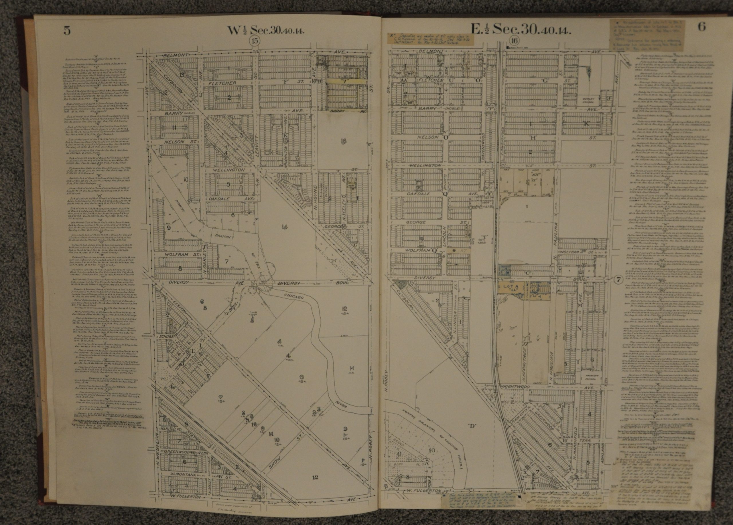 The Real Estate Map Publishing Co.'s Official Atlas of the Township of Lake View Rogers Park & West Ridge and Part of West Town, Chicago