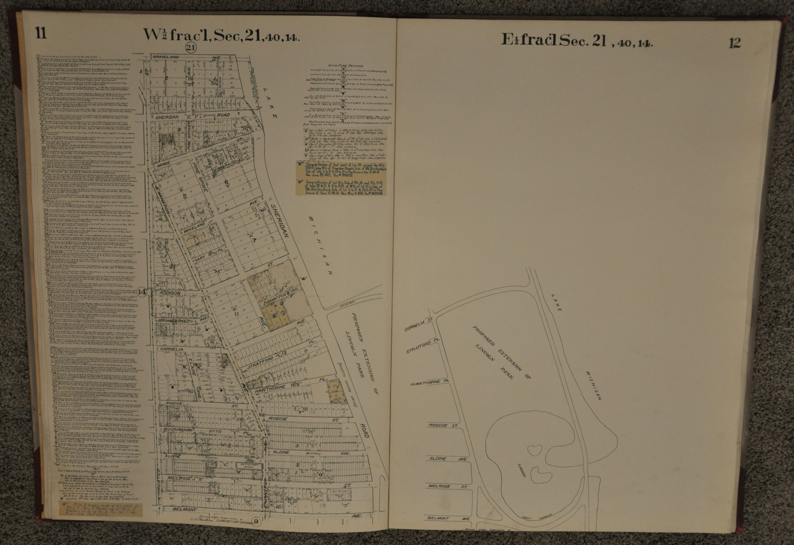 The Real Estate Map Publishing Co.'s Official Atlas of the Township of Lake View Rogers Park & West Ridge and Part of West Town, Chicago
