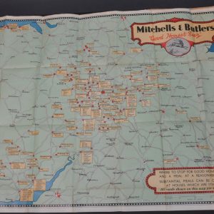 Motorist's Guide Map of England, Scotland and Wales