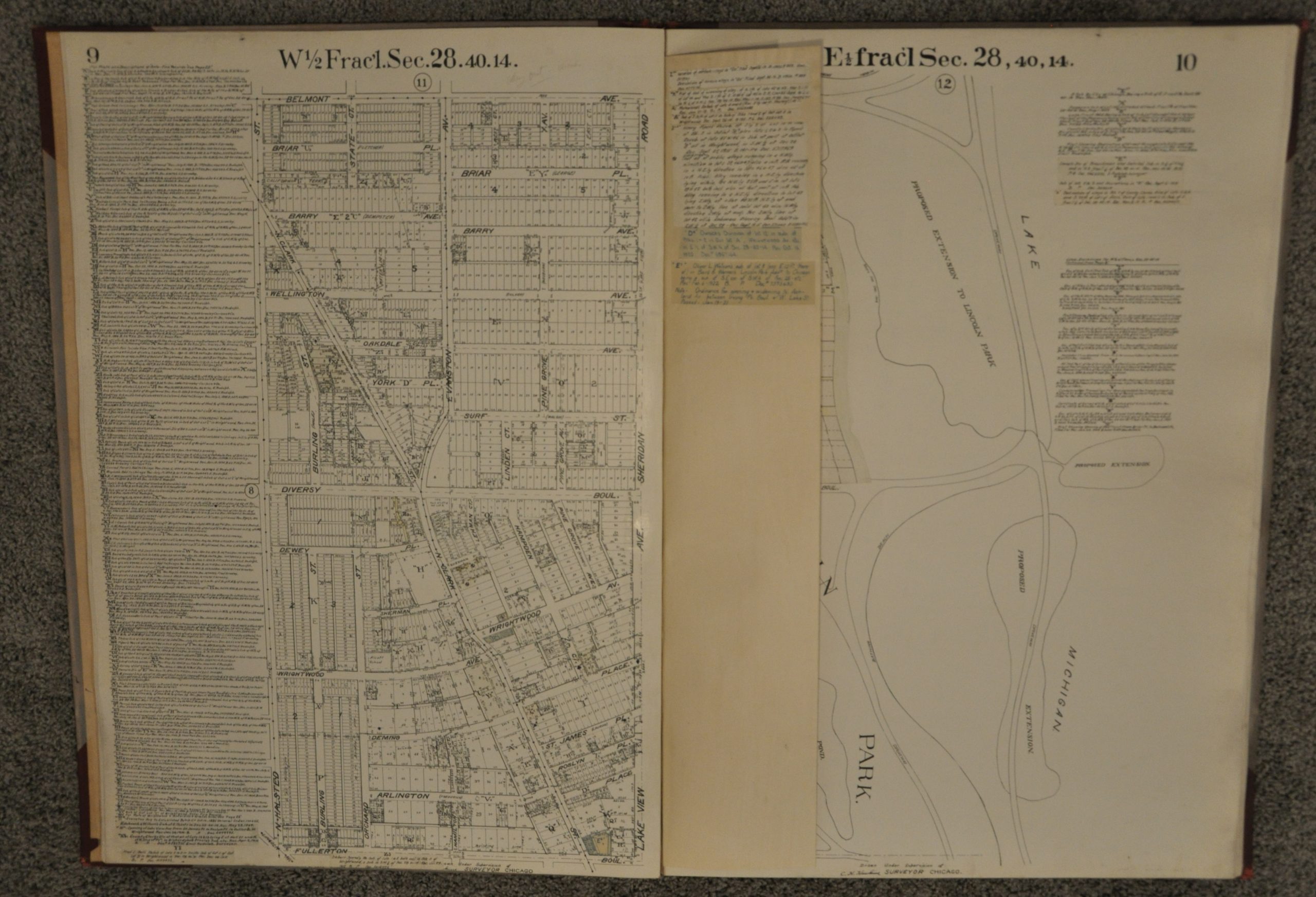 The Real Estate Map Publishing Co.'s Official Atlas of the Township of Lake View Rogers Park & West Ridge and Part of West Town, Chicago