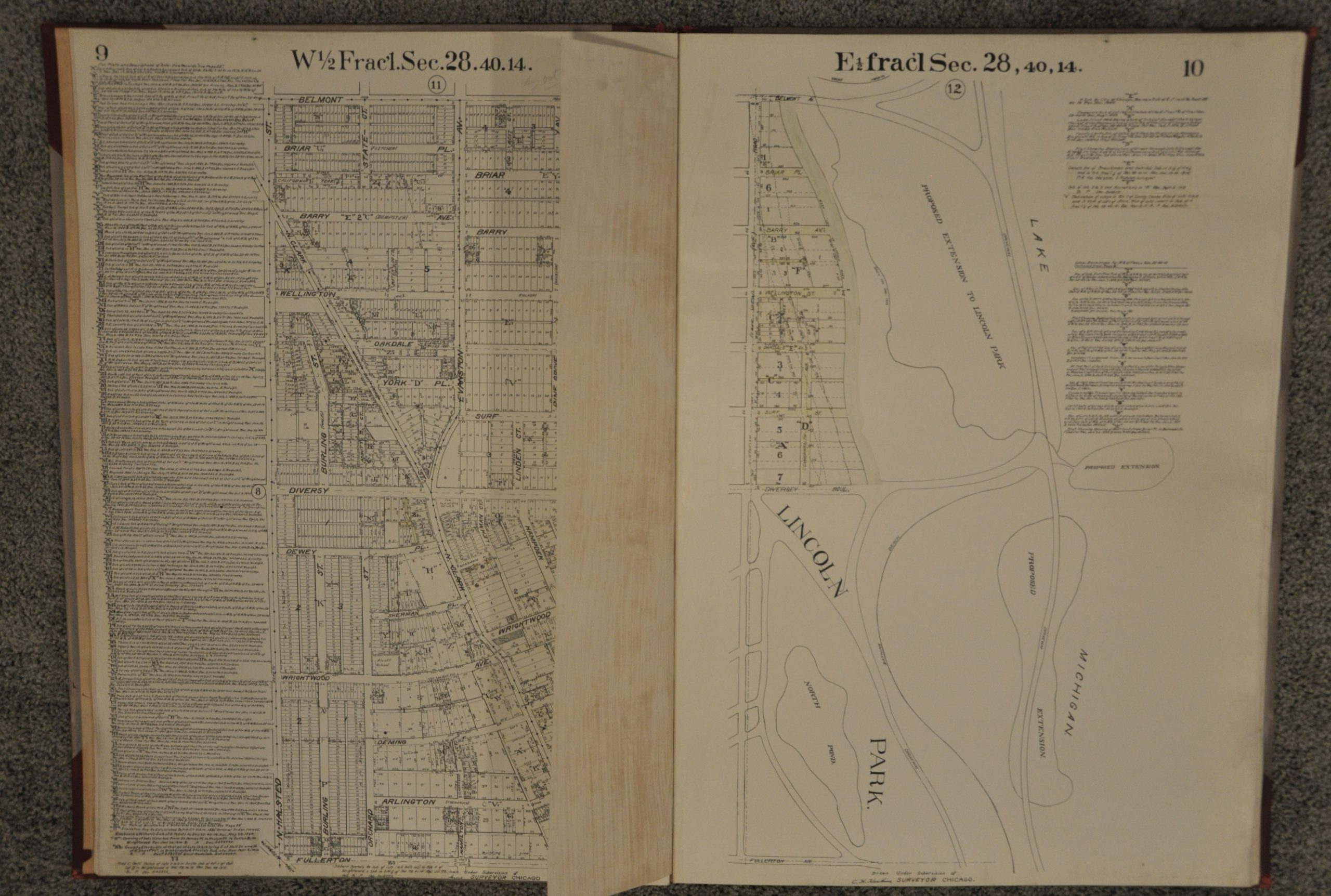 The Real Estate Map Publishing Co.'s Official Atlas of the Township of Lake View Rogers Park & West Ridge and Part of West Town, Chicago