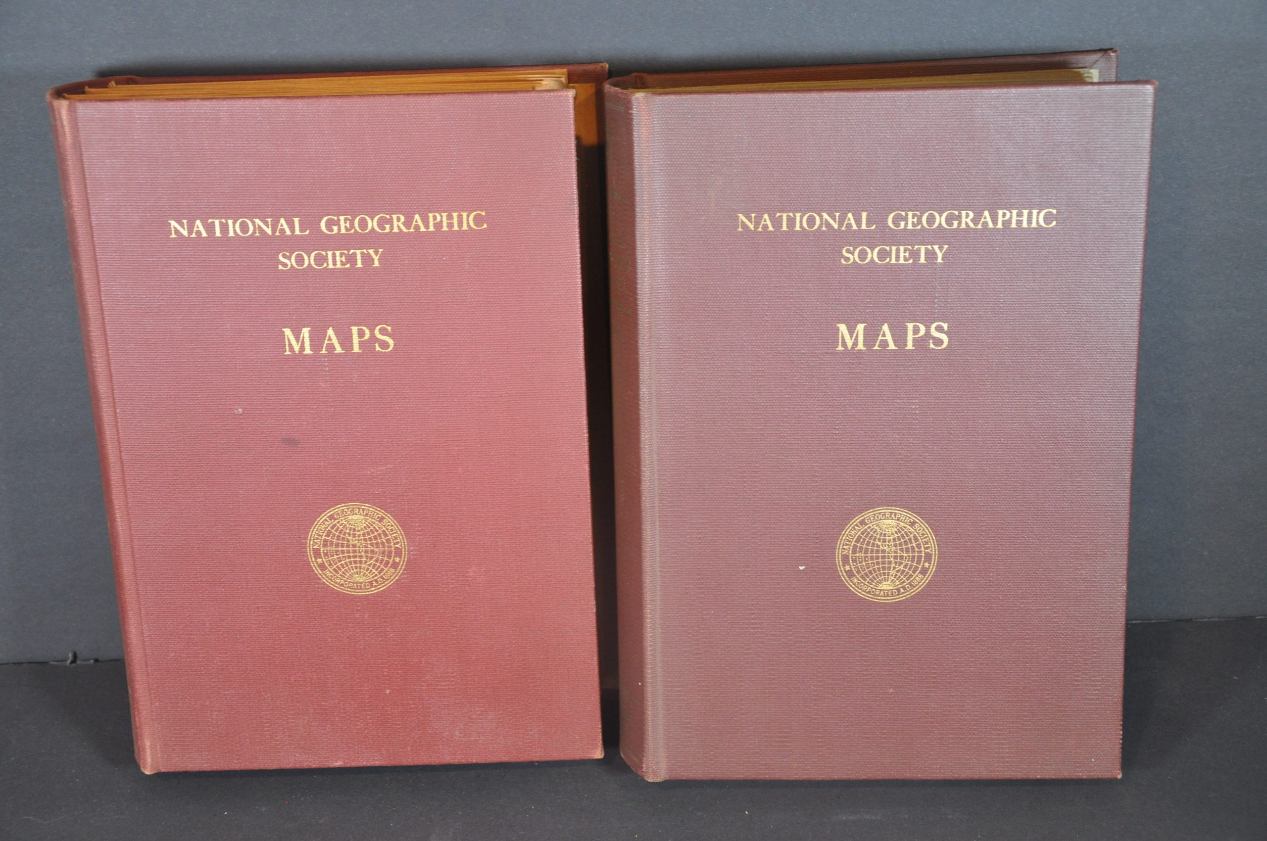 Collection of Forty National Geographic Maps] - Curtis Wright Maps
