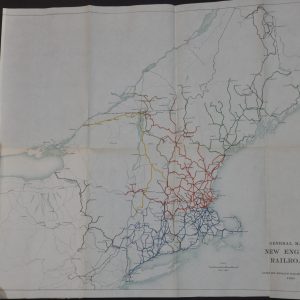 [Maps of the Joint New England Railroad Committee]