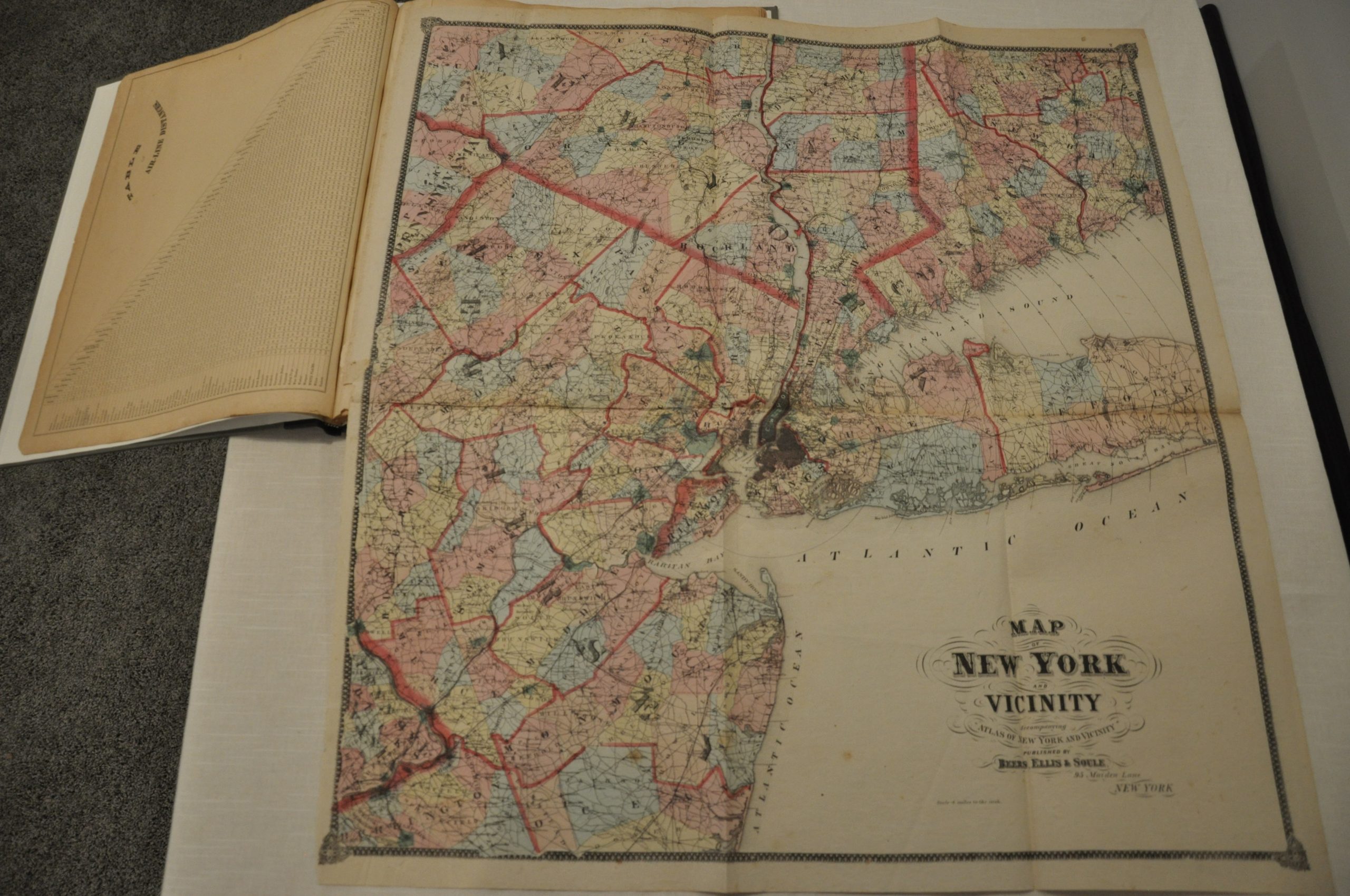 Atlas of New York and Vicinity