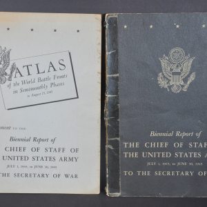 Biennial Report of the Chief of staff of the United States Army July 1, 1943, to June 30, 1945 to the Secretary of War