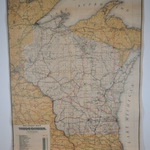 Railroad Map of Wisconsin
