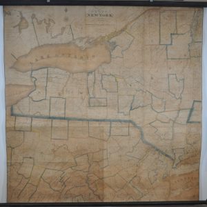 Map of the State of New York with parts of the States of Pennsylvania, New Jersey, etc.