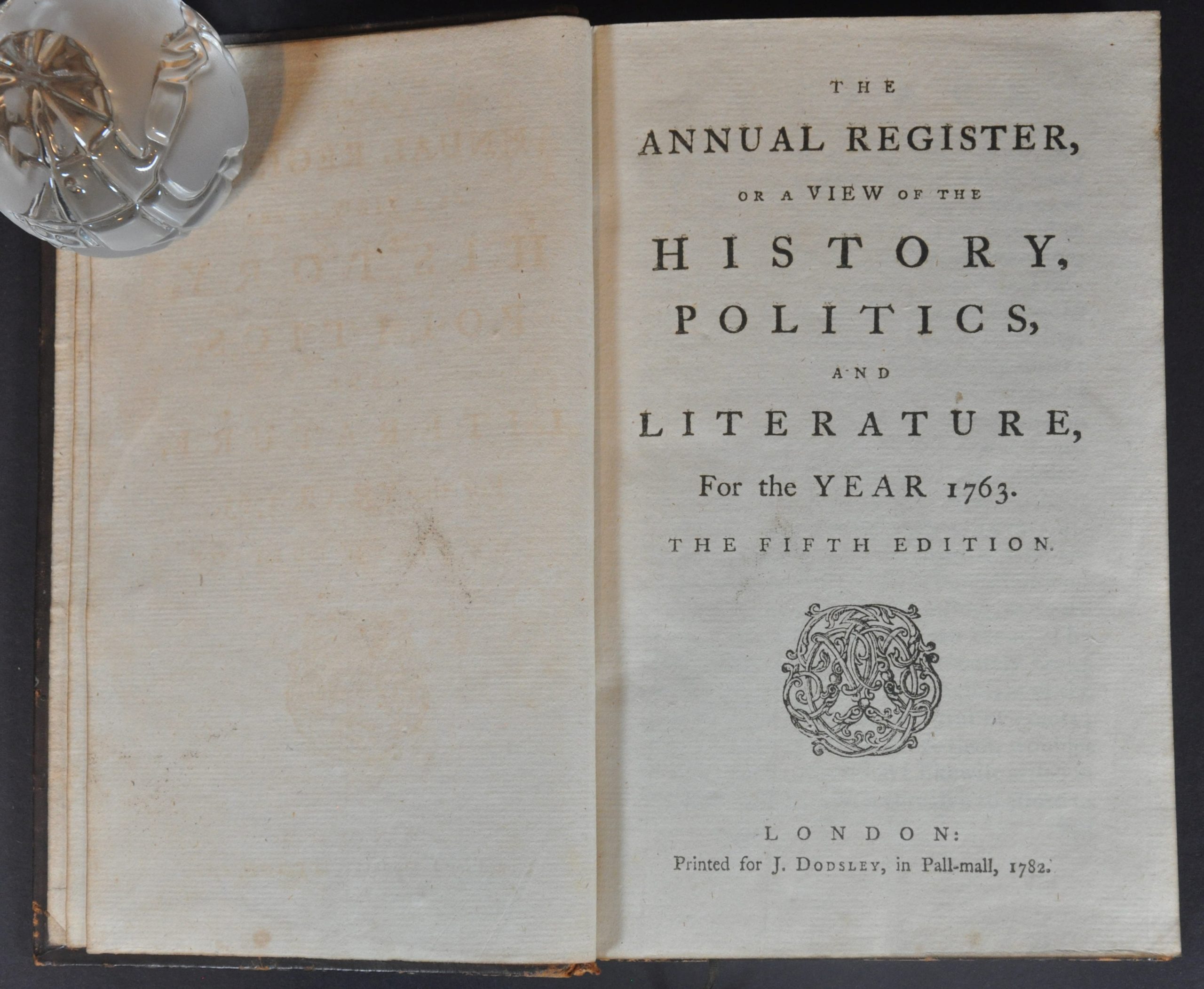The Annual Register or a View of the History, Politics, and Literature, For the Year 1763. - Image 3