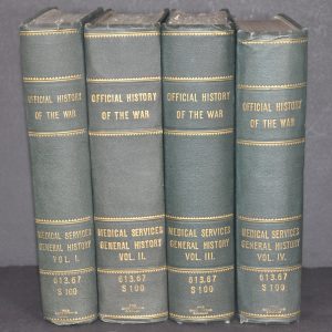 Official History of the War Medical Services General History