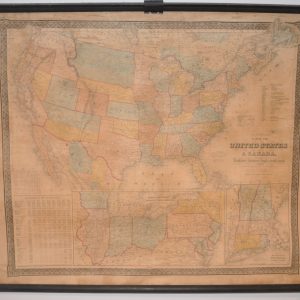 Goldthwait's Map of the United States & Canada