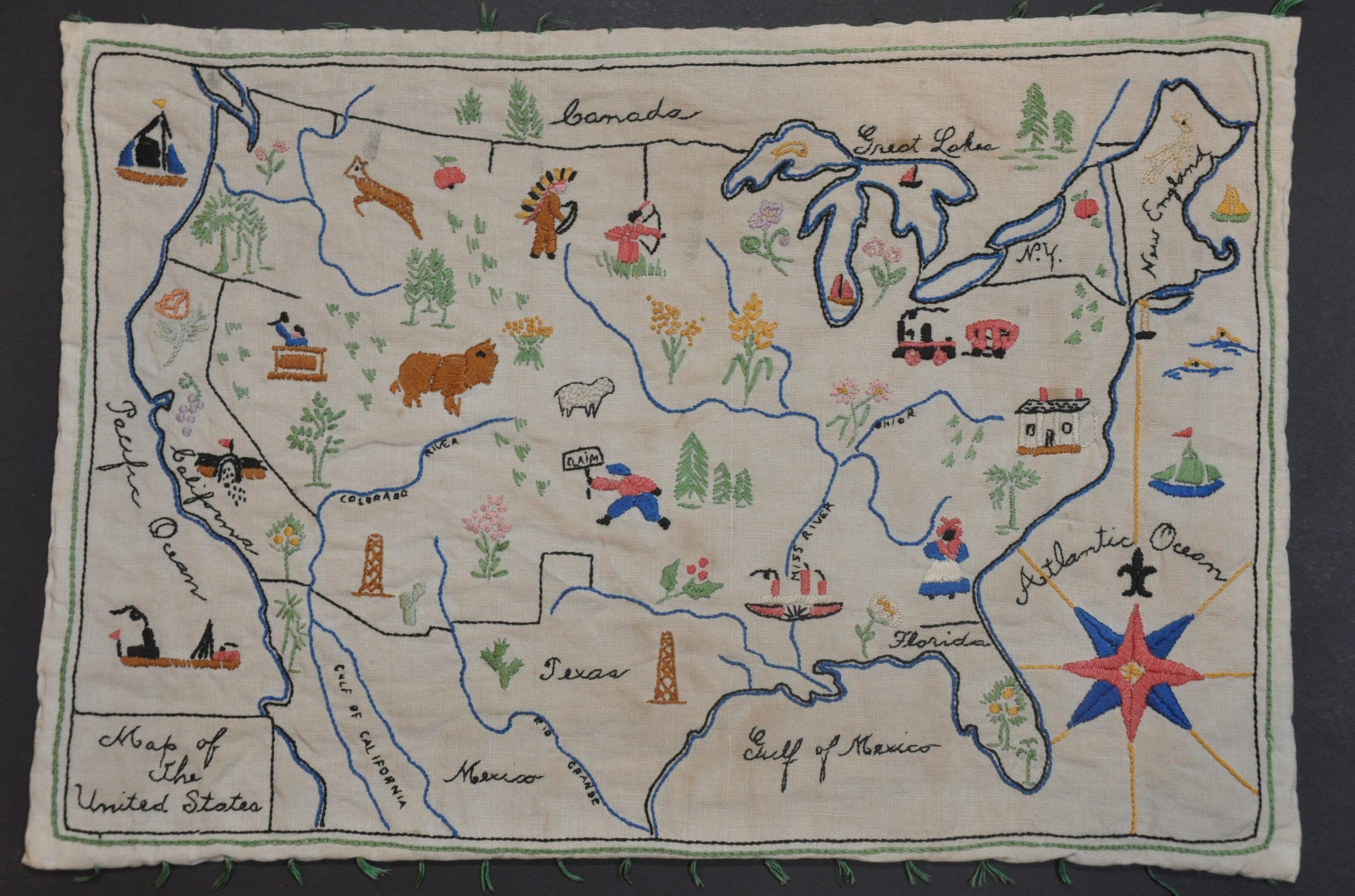 Map of the United States - Curtis Wright Maps