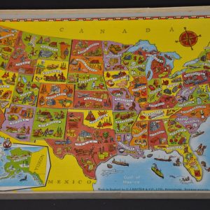 "Victory" Jig-Saw Puzzle of Industrial Life in the United States