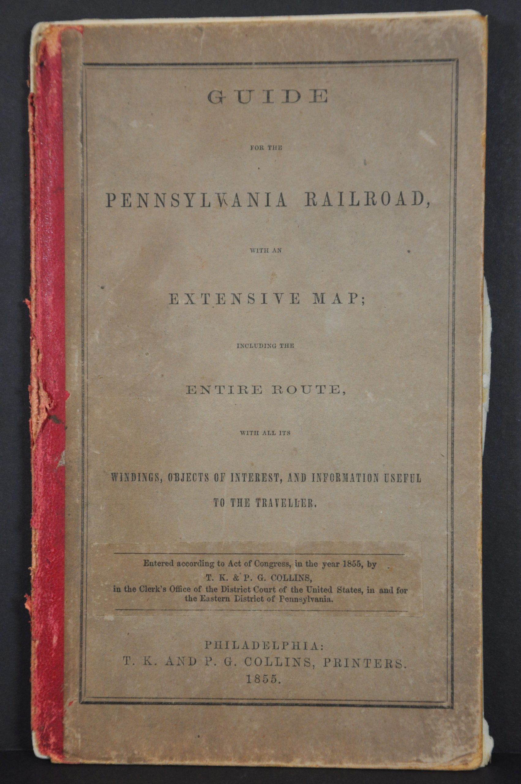 Guide for the Pennsylvania Railroad, with an Extensive Map; Including the Entire Route - Image 4