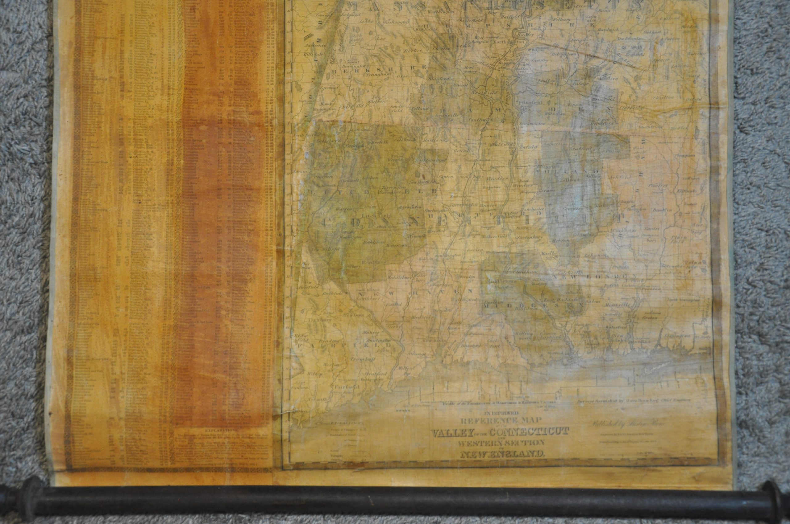 An Improved Reference Map of the Valley of the Connecticut and Western Section of New England - Image 2