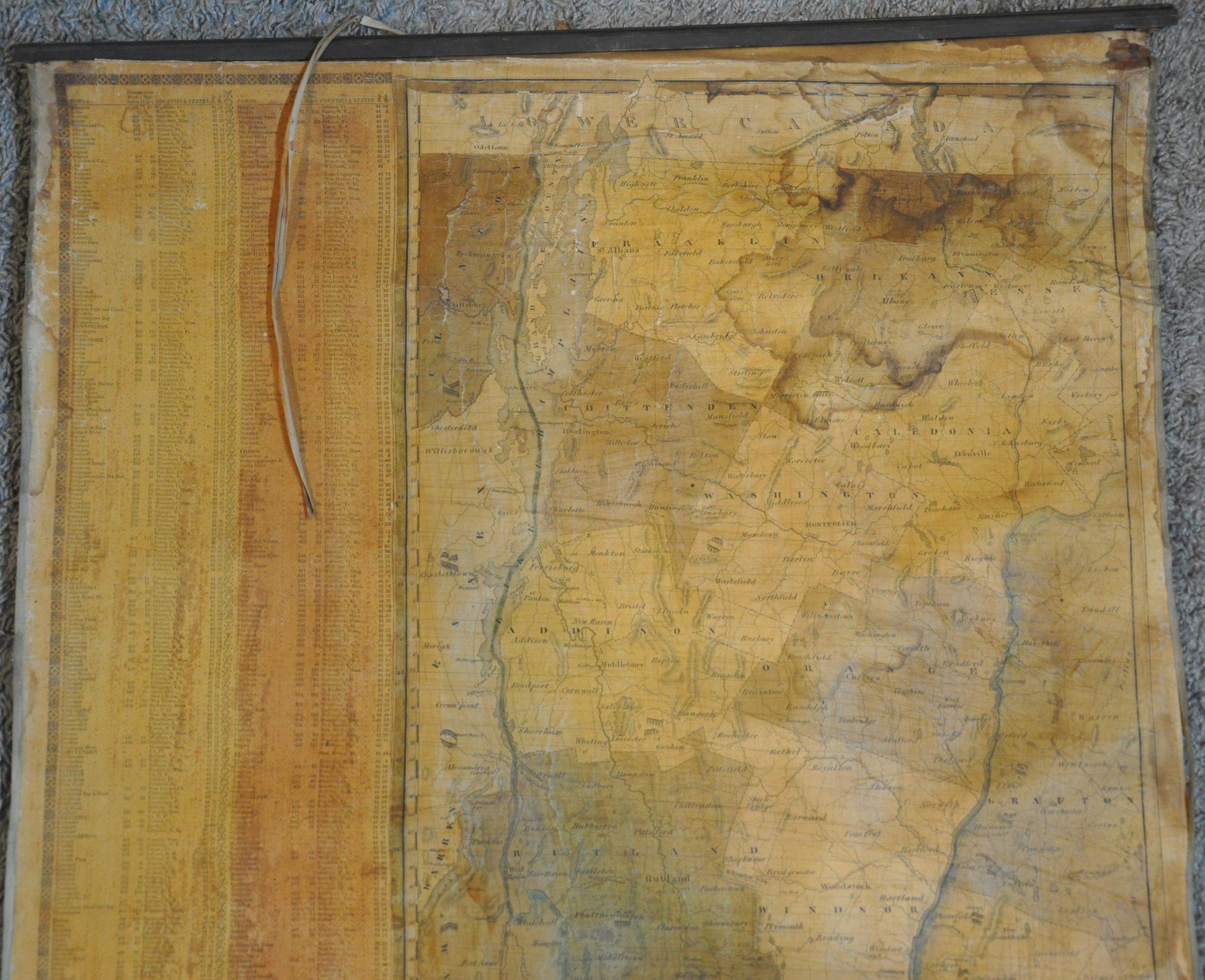 An Improved Reference Map of the Valley of the Connecticut and Western Section of New England - Image 6