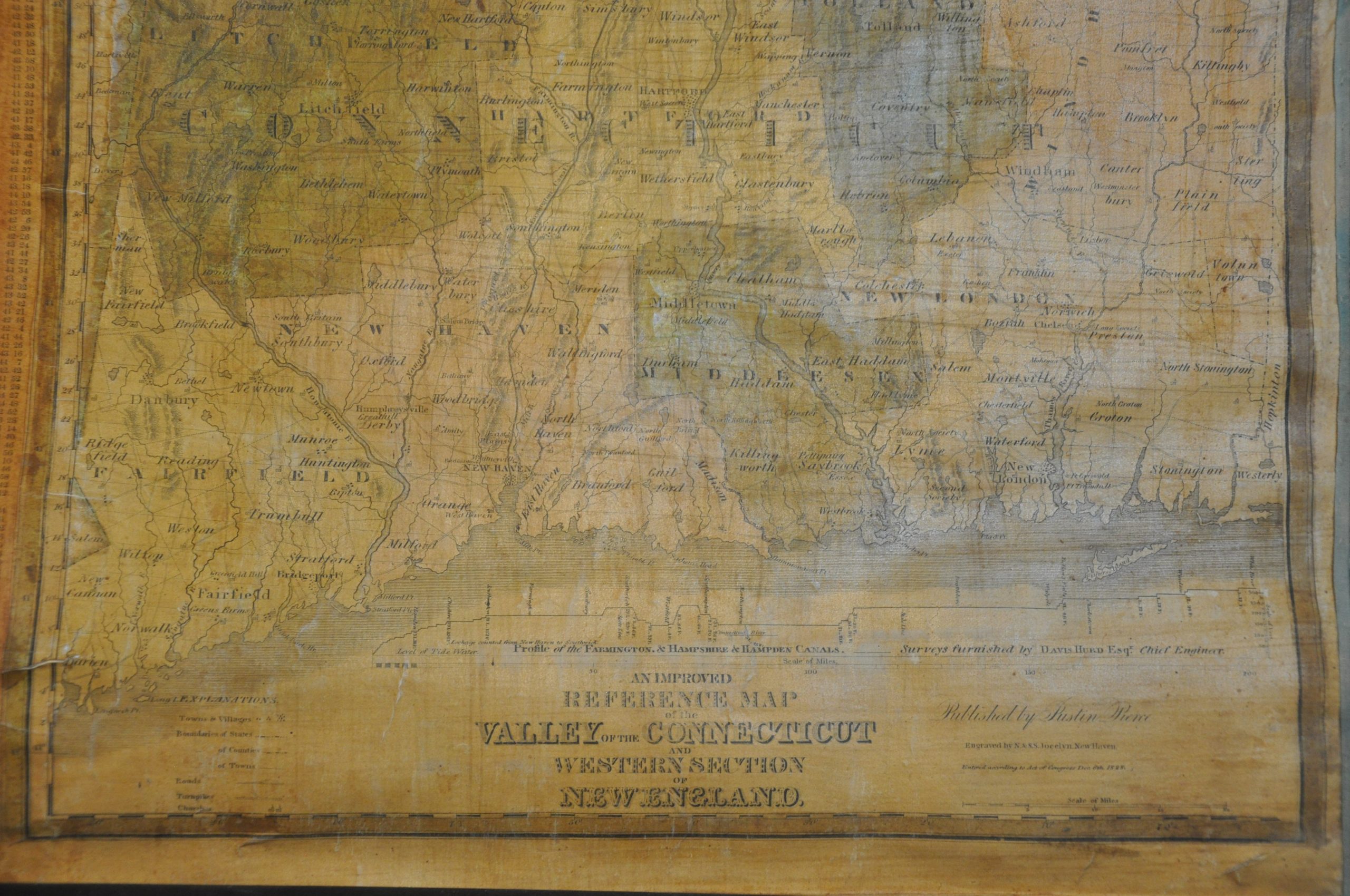 An Improved Reference Map of the Valley of the Connecticut and Western Section of New England - Image 4
