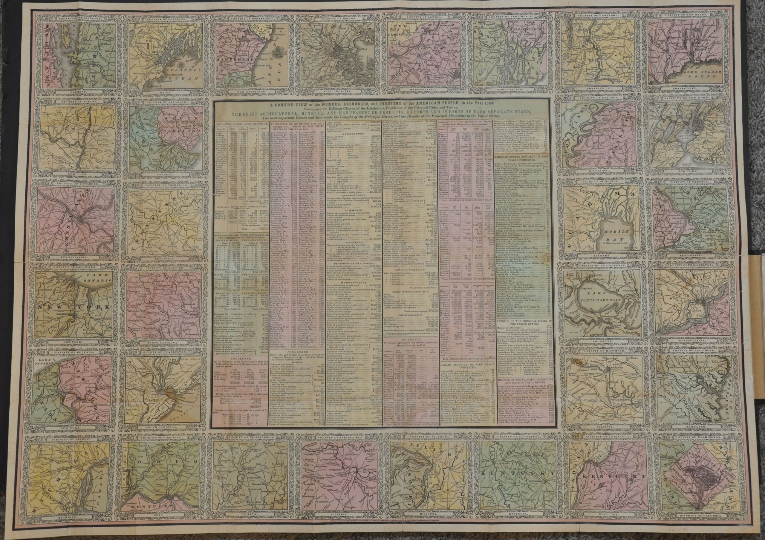 Mitchell's National Map of the United States - Image 4