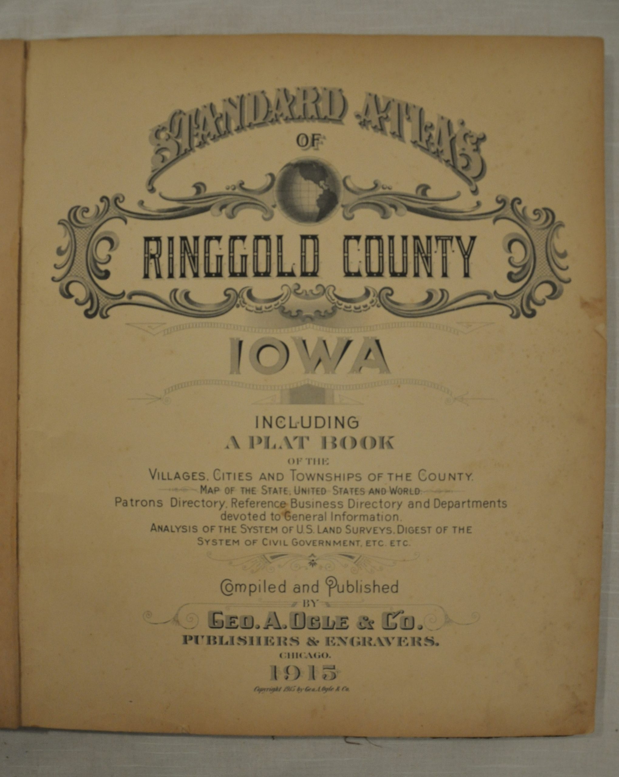 Standard Atlas of Ringgold County, Iowa - Image 2