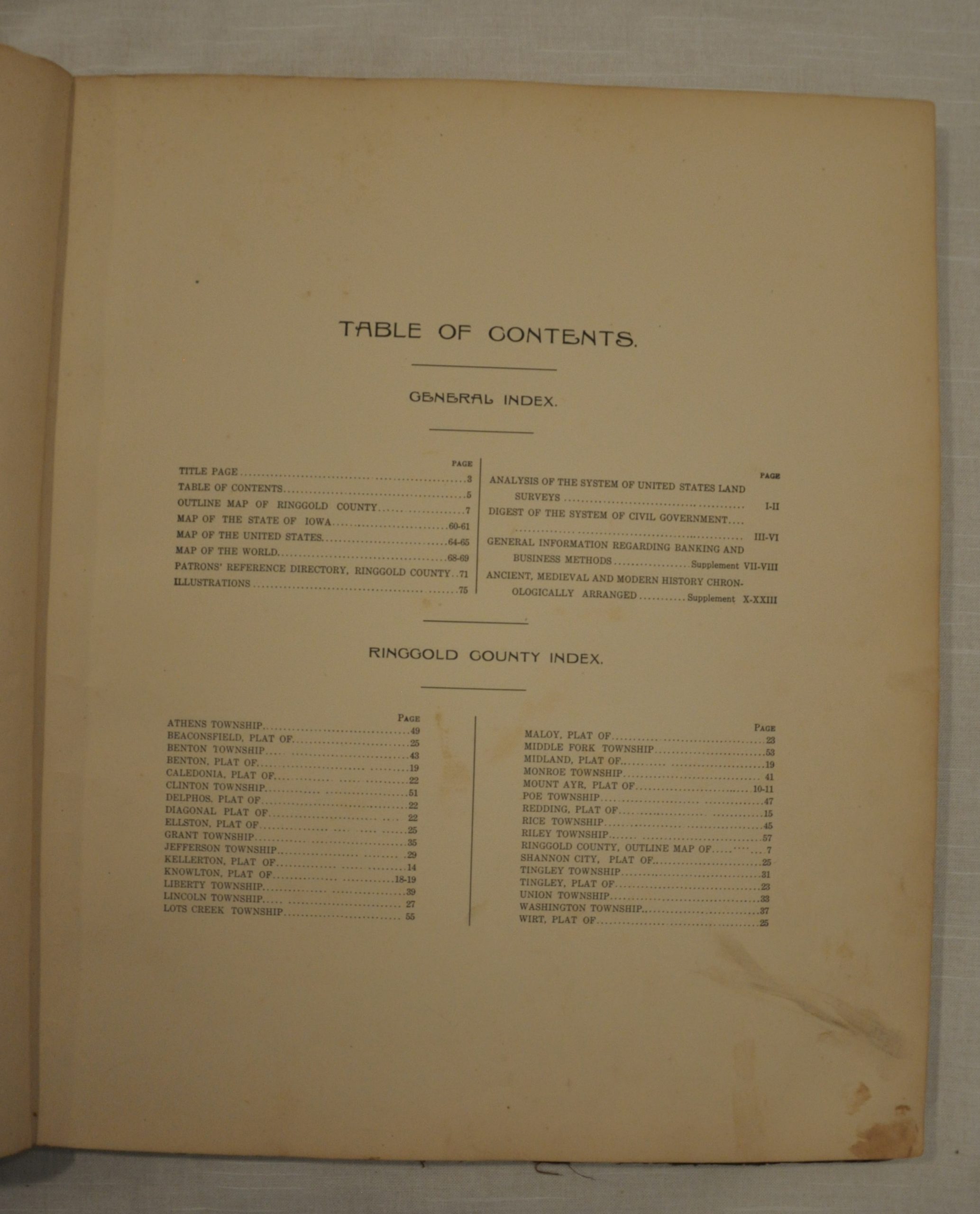 Standard Atlas of Ringgold County, Iowa - Image 5