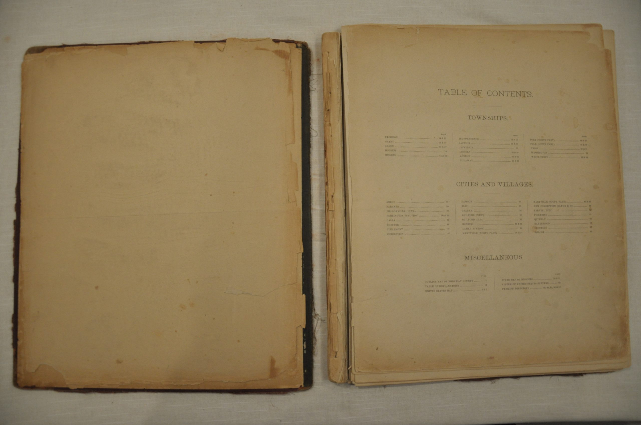 Plat Book of Nodaway County, Missouri