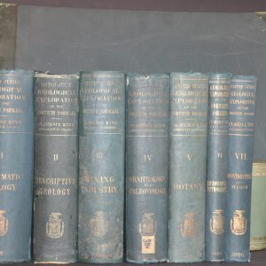 Report of the United States Geological Exploration of the Fortieth Parallel Made by Order of the Secretary of War