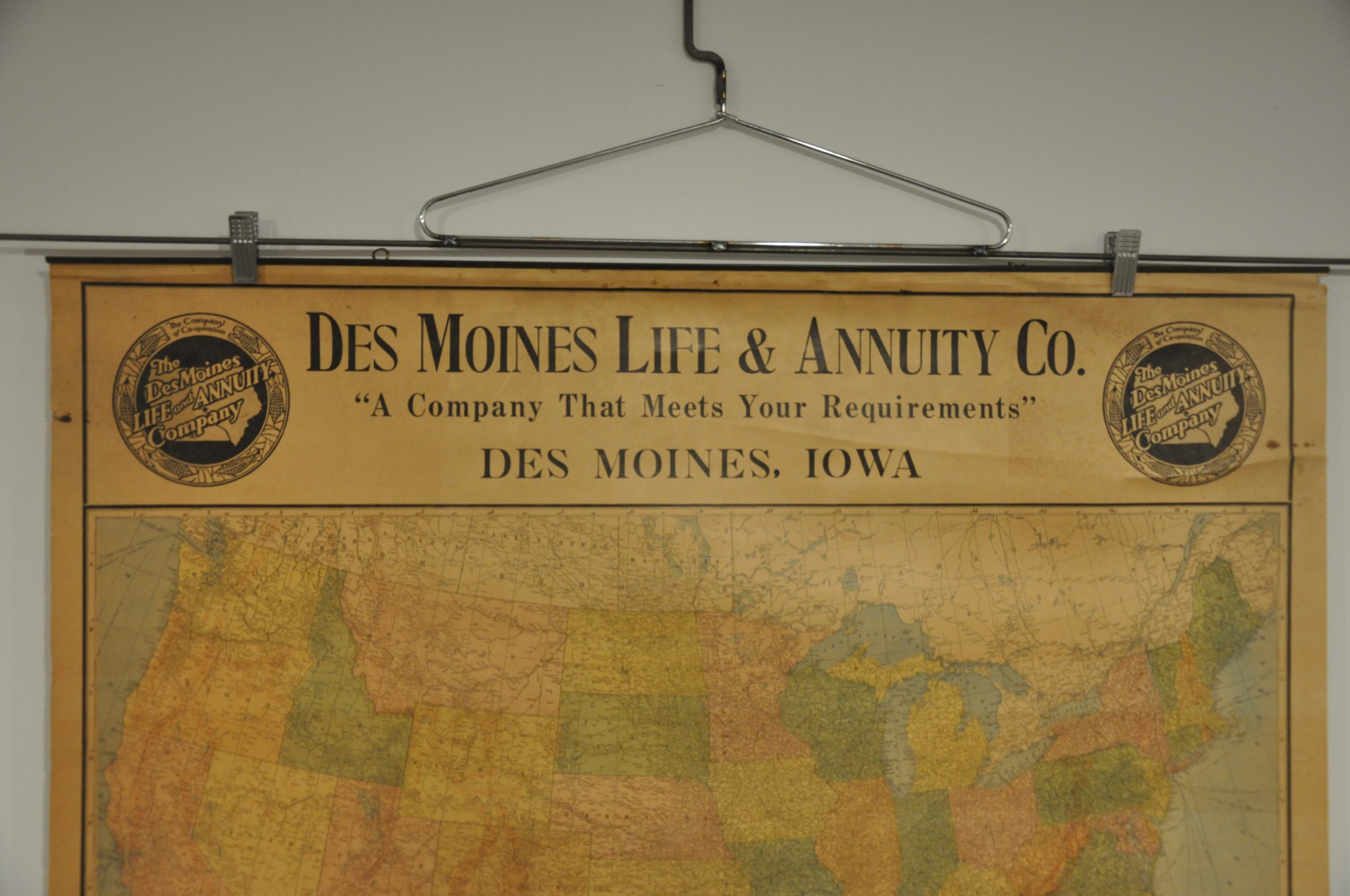 Ohman's New Commercial Map of the United States