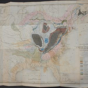 Lyell's Travels in North America, Canada and Nova Scotia [with] Geological Map of the United States, Canada &c.